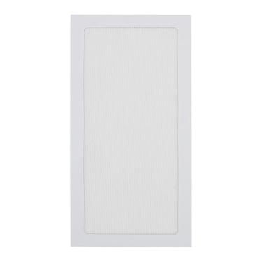 Imagem de YOUTHINK PC CASE POT Filtro de Malha, Orifícios Ultra Finos Filtro de Poeira Magnética PVC para Ventilação da Fonte de Alimentação, Impede Cortes de Cabos, Estende a Vida útil do (Branco)