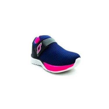 Imagem de Tênis Infantil Menina Botinho States Light St470 - Azul Marinho / Rosa-Feminino