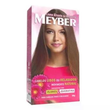 Imagem de Creme Alisante Flores & Queratina Meyber 80G-Unissex
