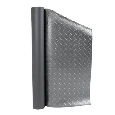 Imagem de Piso Vinílico Diamante 10x1m Cinza 1,5mm Proteção Emborrachado