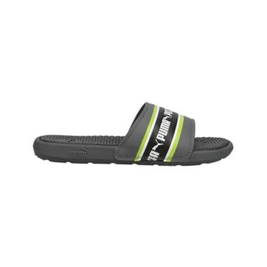 Imagem de PUMA Cool Cat Stripe Repeat Boys' Athletic Sandal Grey in Size 3