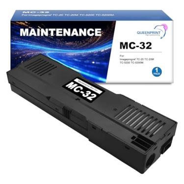 Imagem de QUEENPRINT High speed printing Cartucho De Substituição Manutenção Mc-32 Para Impressora Grande Formato Canon Imageprograf Tc-20 Tc-20M Tc-5200 Tc-5200M