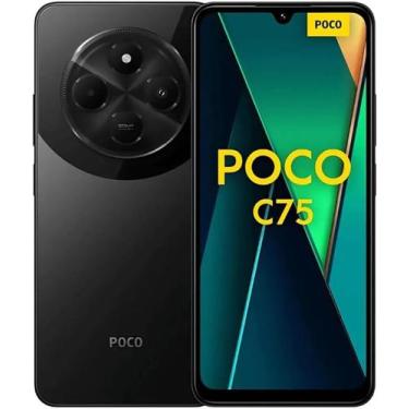 Imagem de Smartphone Celular Pocco C75 NFC 256G 8GB RAM câmera tripla 50MP 8MP t