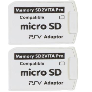 Imagem de OMYZERO Adaptador de cartão SD Pro SD2Vita 5.0 PS Vita para cartão de memória PS Vita - Compatível com PS Vita 1000/2000, PSTV, Firmware 3.60 HENkaku Enso - Transferência de alta velocidade