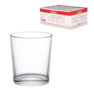 Imagem de Haüskraft -Copo Baixo de vidro Huis 400 ml 6 peças Caixa Litografada