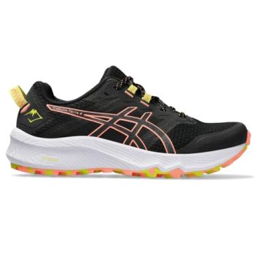 Imagem de ASICS Tênis de corrida feminino Trabuco Terra 2, Preto/coral, 36