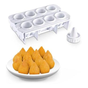 Imagem de Fábrica de Coxinha / Modelador / Forma de 8 Coxinhas - Lig Brin