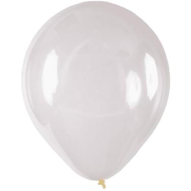 Imagem de BALÃO LISO - ART-LATEX Nº 09 - CRISTAL - Pacote com 50 unidades - Balõ
