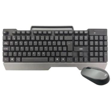 Imagem de Kit Teclado Mouse Sem Fio Oex 1200Dpi Nano Usb Homologação: - A.R Vari