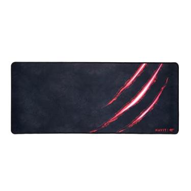 Imagem de Havit Mouse Pad Grande 70 X 30 Cm Gamer, Hv-MP861, Movimento Suave e Preciso, Costurado, Preto