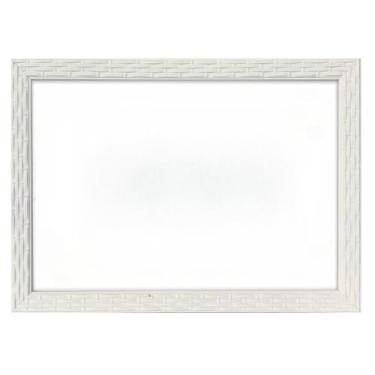 Imagem de Moldura Quadro, Porta Retrato para Sala, Acetato, 21x30cm(BRANCO,PAREDE)