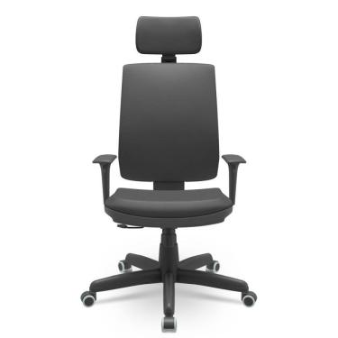 Imagem de Cadeira Brizza Soft Preto Vinil Relax Plax