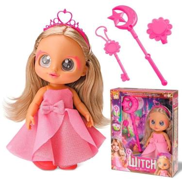 Imagem de Boneca Witch Samy 29 cm Rosa 1033 - Bee Toys