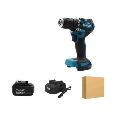 Imagem de Furadeira Sem Fio Sem Escovas 18V, Chave De Impacto 1700RPM LED Makita