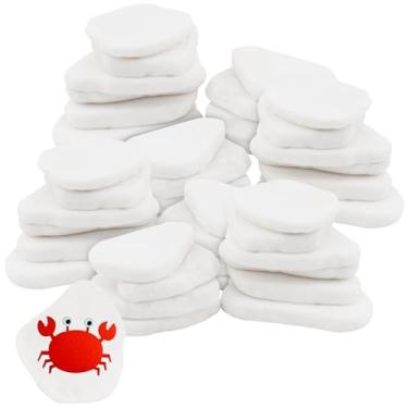 Imagem de KEILEOHO 40 peças de pedras brancas de pintura, 5 a 7,6 cm, pedras lisas para artes e artesanato, pedras de rio selecionadas à mão para kits de pintura rupestre