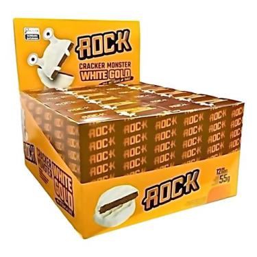 Imagem de Cracker Monster White Gold Alfajor Proteico com Whey Protein Rock Food