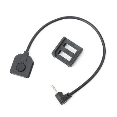Imagem de NECARL Interruptor de plugue de 2,5 mm, interruptor de pressão remoto para mira a laser tática NGAL PEQ DBAL M3X, com painel de almofada de montagem de interruptor de pressão, adequado para trilho