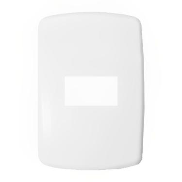 Imagem de Placa 4x2 Modulo com Suporte Branco - DC-8100/37 - DICOMPEL