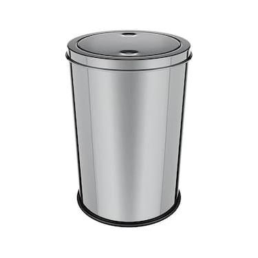 Imagem de Lixeira Euro Design com Tampa Basculante Inox - 12L
