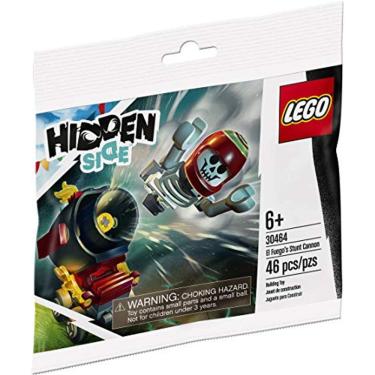 Imagem de Bolsa Polybag LEGO Hidden Side El Fuego Stunt Cannon 2020 (30464)