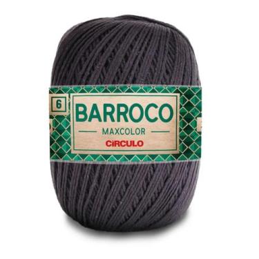 Imagem de Linha barroco maxcolor 6 200 gramas cor 8323 cinza onix unidade - CIRC