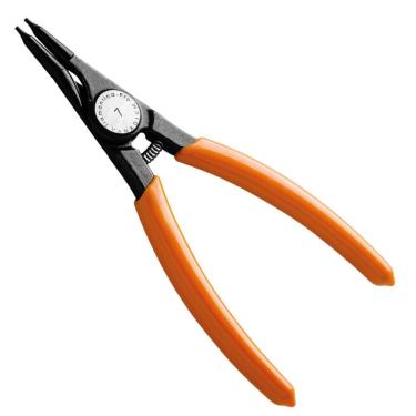 Imagem de Alicate Para Anéis Externo Reto 7 Profissional - 44010107 - Tramontina Alicate P-aneis Ext.reto 7 Tramontina 44010-107