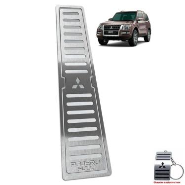 Imagem de Descanso De Pé Inox Mitsubishi Pajero Full 2015 A 2020 Prata