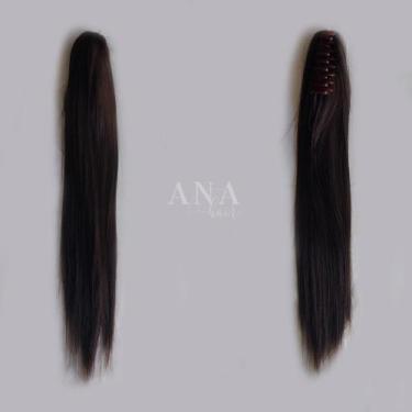 Imagem de Rabo de cavalo com piranha liso - Ana Hair, LOIRO CALIFORNIANO CLARO