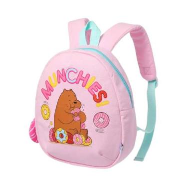 Imagem de Mochila Infantil We Bare Bears Pardo Miniso Original