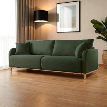 Imagem de Sofá Fixo 4 Lugares Luxo 2,40m Camila - Castellar Móbile