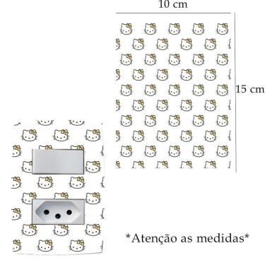 Imagem de Adesivo De Interruptor Hello Kitty Mod05