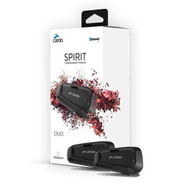Imagem de Intercomunicador Cardo Spirit Duo Duplo, PRETO, U