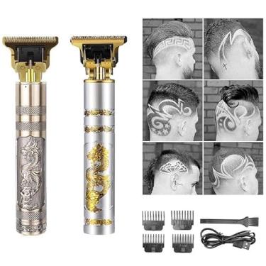 Imagem de Máquina de Barbear Profissional, Aparador de Cabelo Sem Fio, Barbeador Portátil