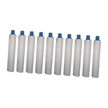 Imagem de Fenteer Tubos de tinta de alumínio vazios, recipiente recarregável, portátil, compacto, multifuncional, embalagem, frascos de amostra para pigmentos de, 10 Unidades de 150ml