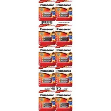 Imagem de Pilha Alcalina 1,5V AAA LR03 (Com20 Pilhas) PanasonicBLI / 20