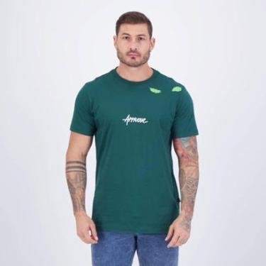 Imagem de Camiseta Approve Fire Beast Verde-Masculino