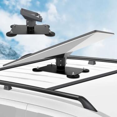 Imagem de Suporte magnético de teto para Starlink Gen 3 padrão, magnético, suporte magnético Starlink para kit de Internet Starlink por satélite, suporte de teto Starlink Gen 3