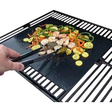 Imagem de Grill Chapa |Tapete Antiaderente Teflon | Grelha Para Churrasco| Todo tipo de Forno | 40cm x 33cm