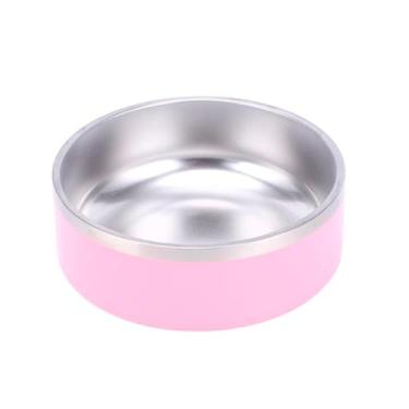 Imagem de Tigela Comedouro para Cães NT-11 16oz Pet Rosa, Resistente, Portátil, Fácil de Limpar, Ideal para Água e Ração, Uso Diário, Passeios e Viagens