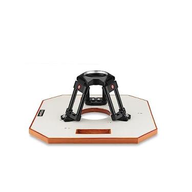 Imagem de PROAIM Chapéu alto para câmera de cinema resistente com placa octogonal. Montagem em tigela de 100 mm. Altura máxima: 16,5 cm. Carga útil de até 100 kg / 220 lb