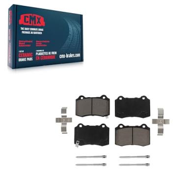 Imagem de Pastilhas de freio a disco de cerâmica traseiras CMX-D1428 para Tesla S Hyundai Genesis Coupe