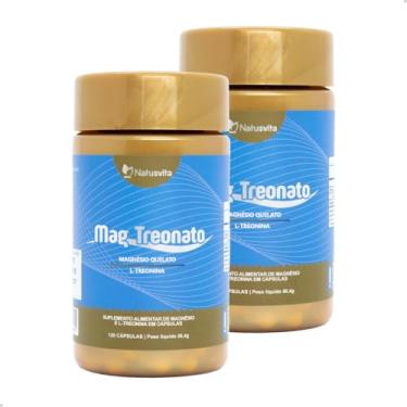 Imagem de Magnésio L-Treonato 120 cápsulas Concentrado Original (2 und. 240 cápsulas)