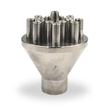 Imagem de Bico Fontes Chafarizes E Lagos Fixo Em Inox Multijatos Rosca - Sol E Á