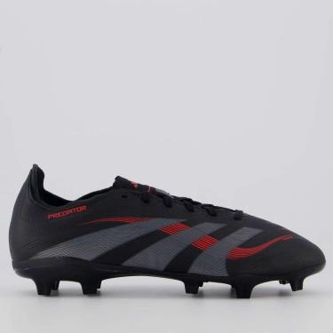 Imagem de Chuteira Adidas Predator League FG MG Campo Preta-Masculino