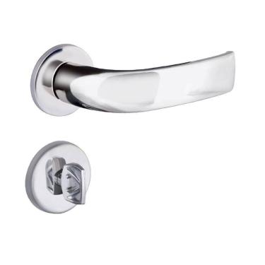 Imagem de Fechadura Banheiro S40 Roseta Cromado Home Aliança