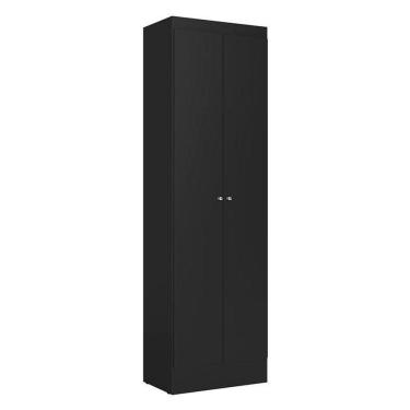 Imagem de Armário Multiuso 2 Portas Space Preto Acetinado - Thb