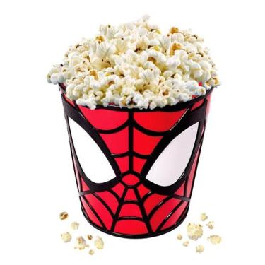 Imagem de Balde de Pipoca 3D Homem Aranha 2 Litros Spidey Original - Plasútil, P