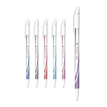 Imagem de Caneta Esferográfica Decorada Lollipop 0.5mm CiS Ponta Fina Escolar Colorido Aula Leve Moderno