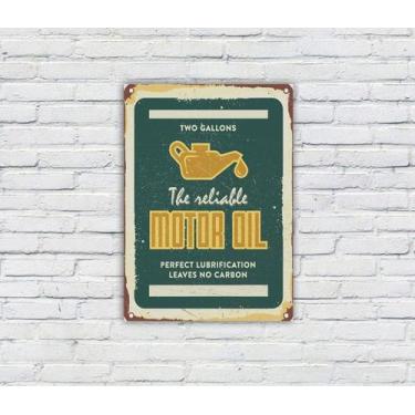 Imagem de Quadro Decorativo MDF s/ Moldura 20x29cm Tema Óleo Velho - I Love Be N