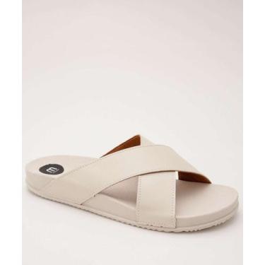 Imagem de Rasteirinha Feminina  Fivelas Marisa-38044, Off white, 37